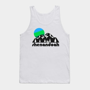 Retro Shenandoah ))(( Tourist Souvenir National Park Design Tank Top